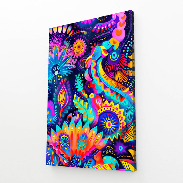 Mexican Wall Art Floral Vibe | MusaArtGallery™