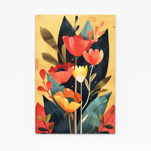 Mexican Wall Art Flowers Bloom | MusaArtGallery™