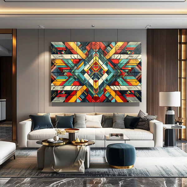 Mexican Wall Art Geometry | MusaArtGallery™