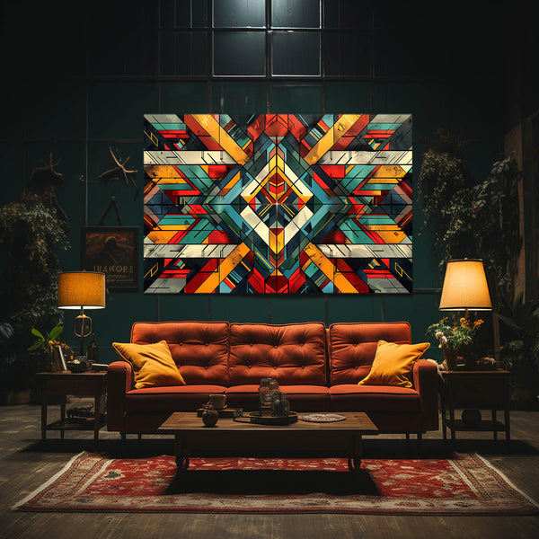 Mexican Wall Art Geometry | MusaArtGallery™