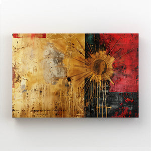 Mexican Wall Art Golden Sun | MusaArtGallery™