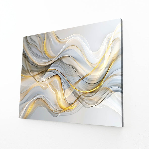 Mexican Wall Art Golden Waves | MusaArtGallery™