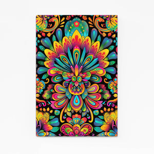 Mexican Wall Art Psychedelic Bloom | MusaArtGallery™