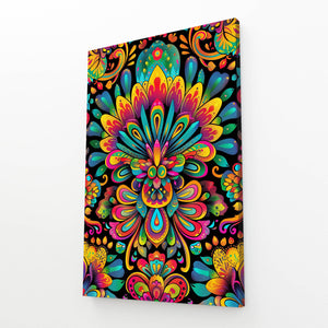 Mexican Wall Art Psychedelic Bloom | MusaArtGallery™