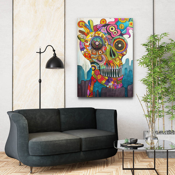 Mexican Wall Art Skull Spirit | MusaArtGallery™