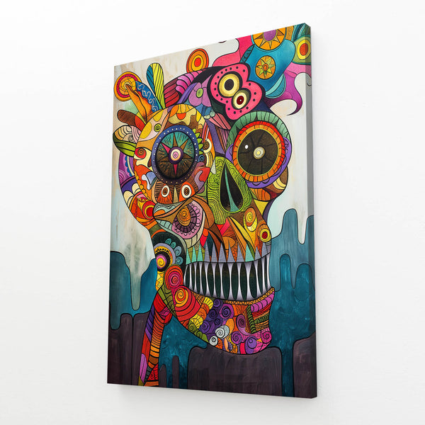 Mexican Wall Art Skull Spirit | MusaArtGallery™