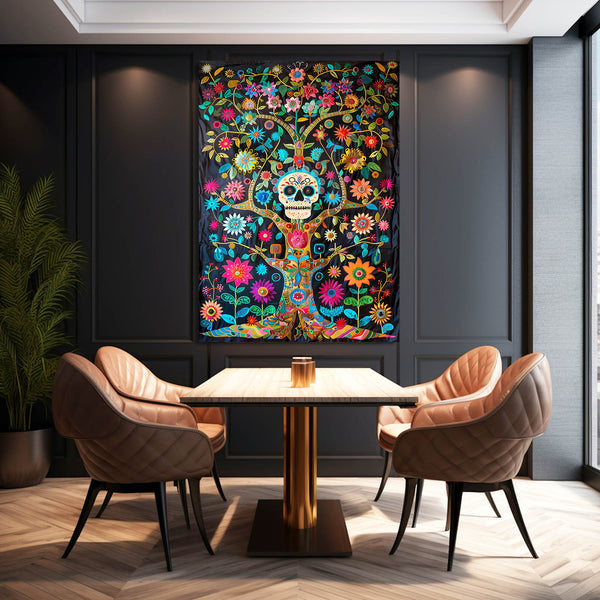 Mexican Wall Art Skull | MusaArtGallery™