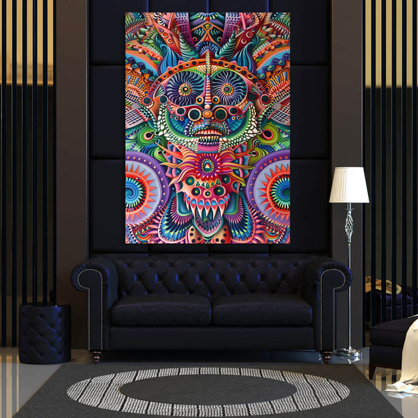 Mexican Wall Art Spirit Mask | MusaArtGallery™