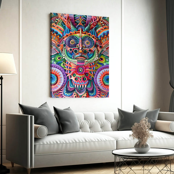 Mexican Wall Art Spirit Mask | MusaArtGallery™