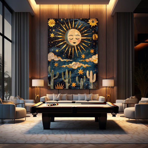 Mexican Wall Art Sun and Stars | MusaArtGallery™