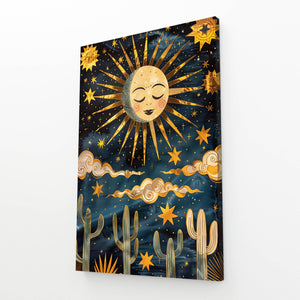 Mexican Wall Art Sun and Stars | MusaArtGallery™