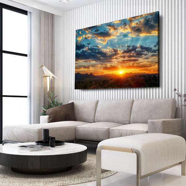  Mexican Wall Art Sunset Glow | MusaArtGallery™