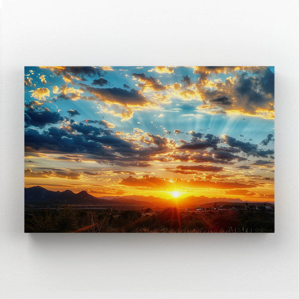  Mexican Wall Art Sunset Glow | MusaArtGallery™