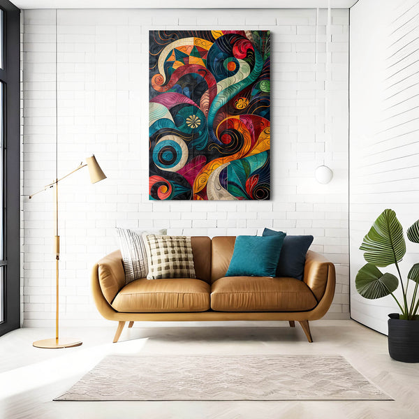 Mexican Wall Art Swirling Harmony | MusaArtGallery™