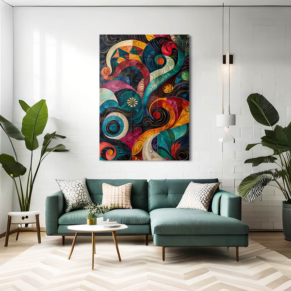 Mexican Wall Art Swirling Harmony | MusaArtGallery™