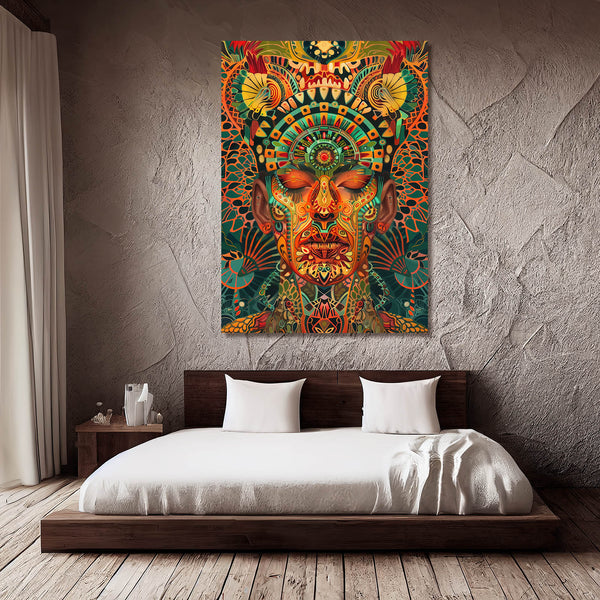 Mexican Wall Art Toby Mask | MusaArtGallery™