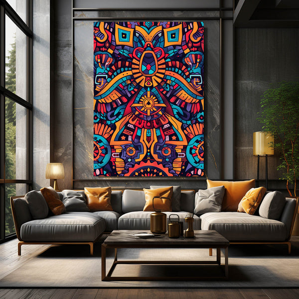 Mexican Wall Art Vibe Mandala | MusaArtGallery™