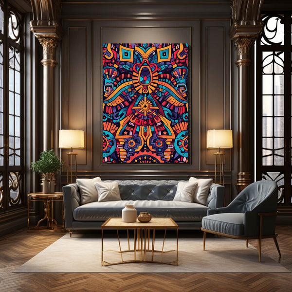 Mexican Wall Art Vibe Mandala | MusaArtGallery™