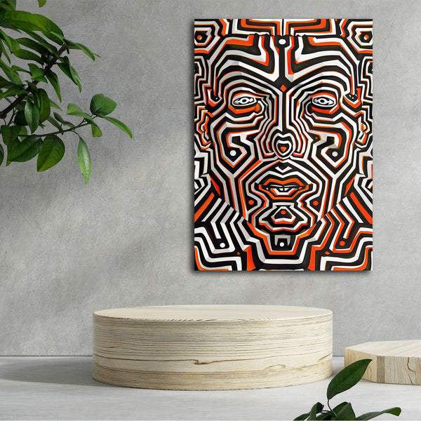 Mexican Wall Art Vibrant Face | MusaArtGallery™