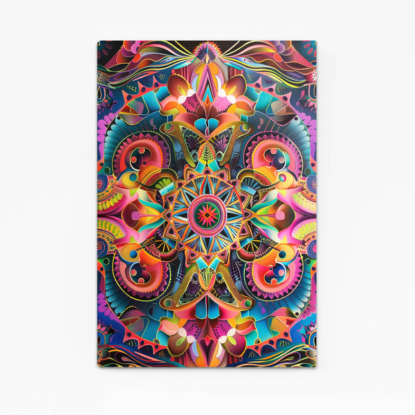 Mexican Wall Art Vibrant Mandala | MusaArtGallery™