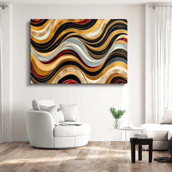 Mexican Wall Art Vibrant Waves | MusaArtGallery™