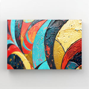 Mexican Wall Art Vivid Curves | MusaArtGallery™