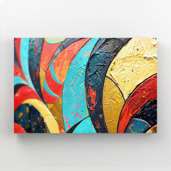 Mexican Wall Art Vivid Curves | MusaArtGallery™