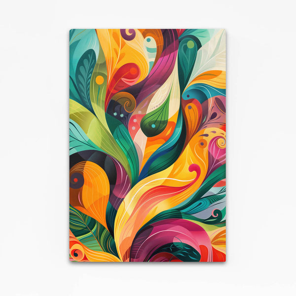 Mexican Wall Art Vivid Swirls | MusaArtGallery™