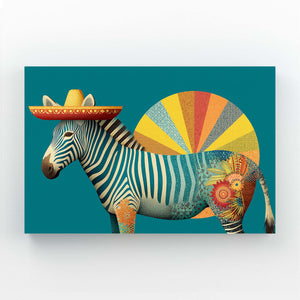 Mexican Zebra Artwork