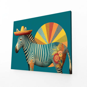 Mexican Zebra Artwork