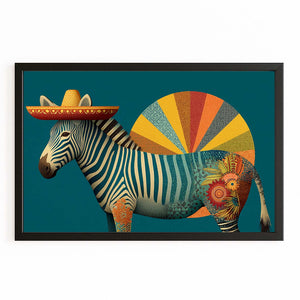 Mexican Zebra Artwork