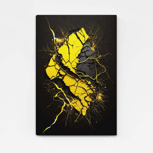 Mid-Century Modern Abstract Art Canvas | MusaArtGallery™ 