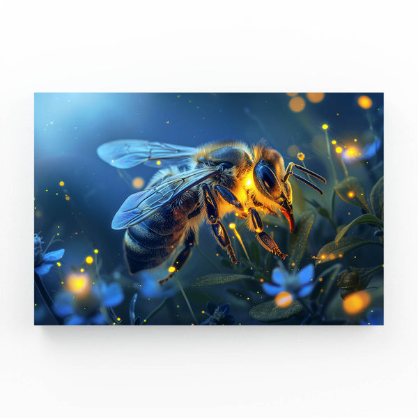 Midnight Glow Bee Art | MusaArtGallery™