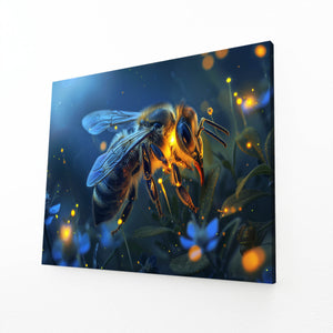 Midnight Glow Bee Art | MusaArtGallery™