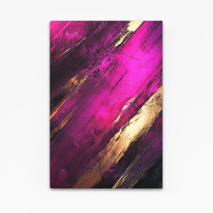 Midnight Glow Pink Abstract Art | MusaArtGallery™