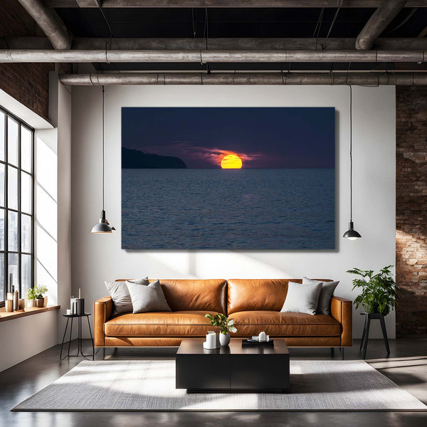 Midnight Glow Sunset Art | MusaArtGallery™