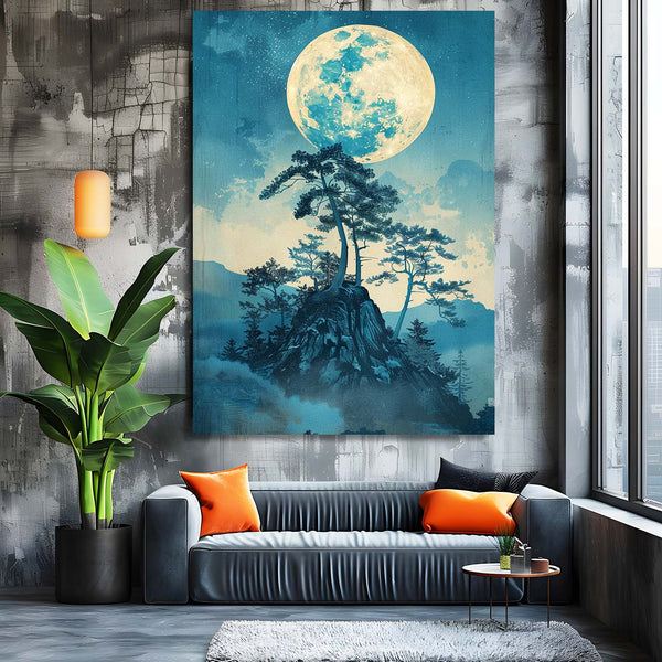 Midnight Moon Art  | MusaArtGallery™