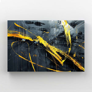 Midnight Strikes Abstract Art | MusaArtGallery™