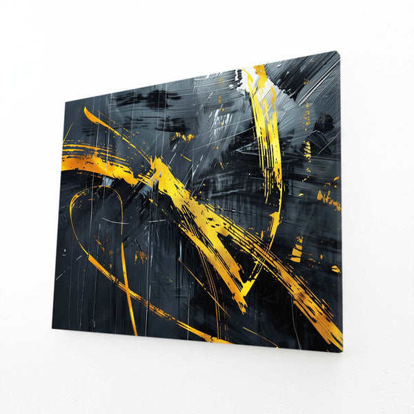 Midnight Strikes Abstract Art | MusaArtGallery™