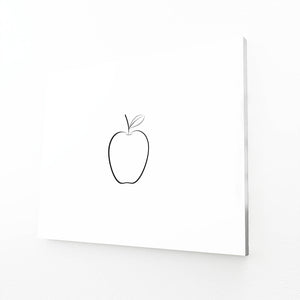 Minimalist Apple Art