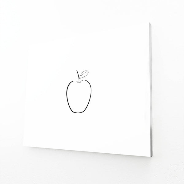 Minimalist Apple Art