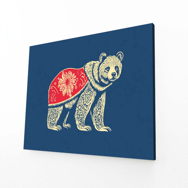 Minimalist Bear Print