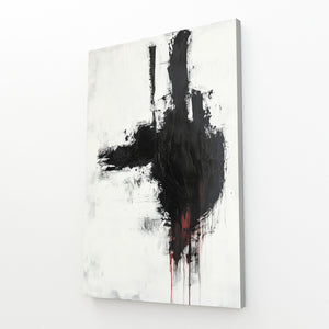 Minimalist Black Abstract Art