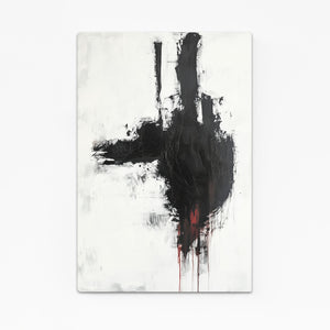 Minimalist Black Abstract Art