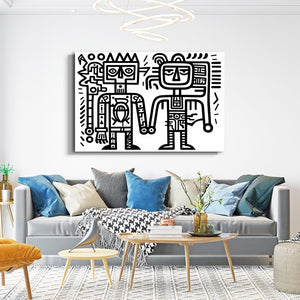Minimalist Black and White Abstract Art | MusaArtGallery™