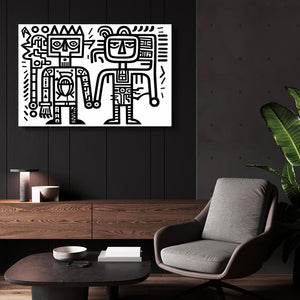 Minimalist Black and White Abstract Art | MusaArtGallery™