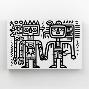 Minimalist Black and White Abstract Art | MusaArtGallery™