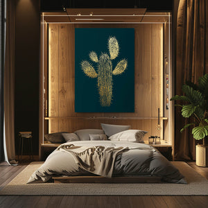 Minimalist Cactus Art Print