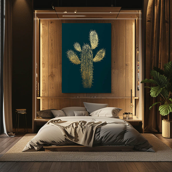 Minimalist Cactus Art Print