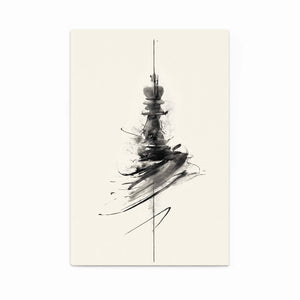 Minimalist Chess Line Art
